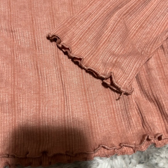 Cleo Loose Long Sleeve Henley - Picture 2 of 4